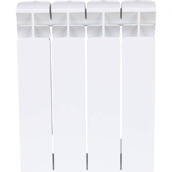 Биметаллический радиатор RIFAR BASE 350, 4 секций, боковое подключение, белый