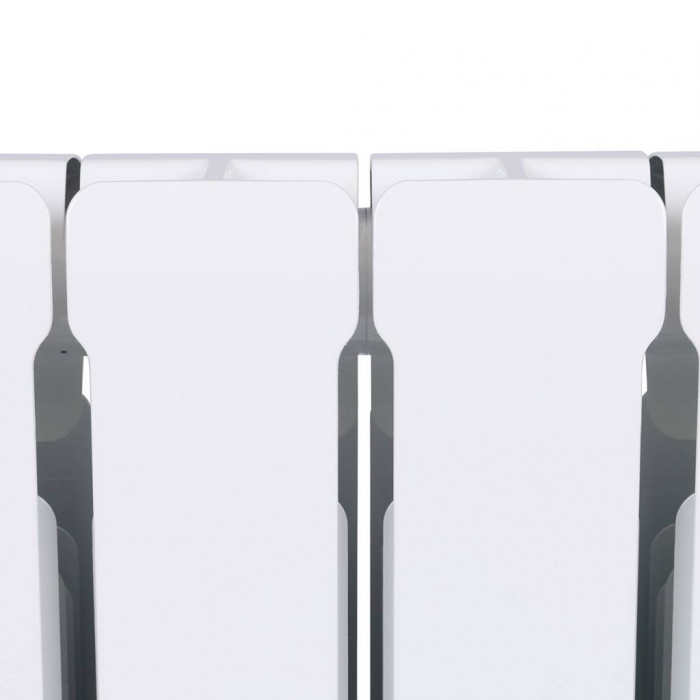 Биметаллический радиатор RIFAR BASE 350, 4 секций, боковое подключение, белый