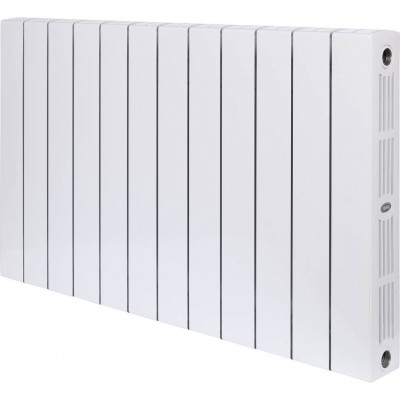 Биметаллический радиатор RIFAR SUPReMO 500, 12 секций, боковое подключение, белый