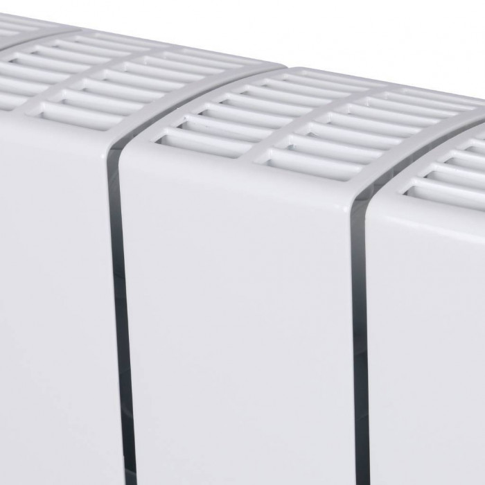 Биметаллический радиатор RIFAR SUPReMO 500, 12 секций, боковое подключение, белый