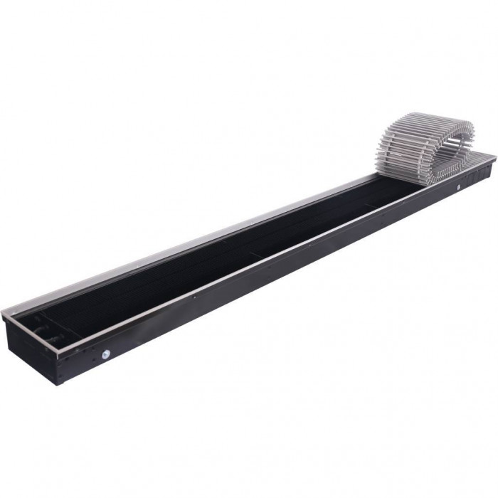 STOUT Конвектор внутрипольный SCN 80.190.1800 (Решётка роликовая, анодированный алюминий)