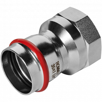 ROMMER RSS-0022-035114 ROMMER Переходник-ВР, 35х1 1/4, из нержавеющей стали прессовой