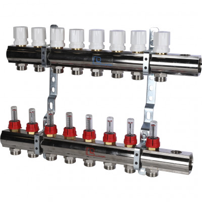 Коллектор в сборе с расходомерами LUXOR CD 477/8