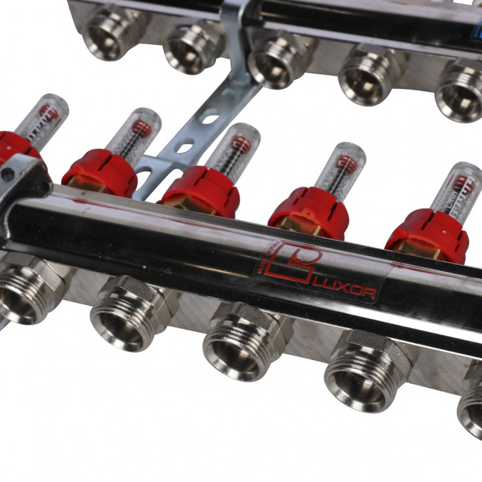 Коллектор в сборе с расходомерами LUXOR CD 477/8