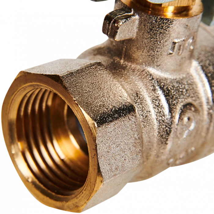 Кран шаровой ROMMER ВР/ВР, ручка рычаг 1/2