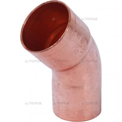 Sanha 5040 отвод 45° ВП-НП, медь 35, для медных труб под пайку