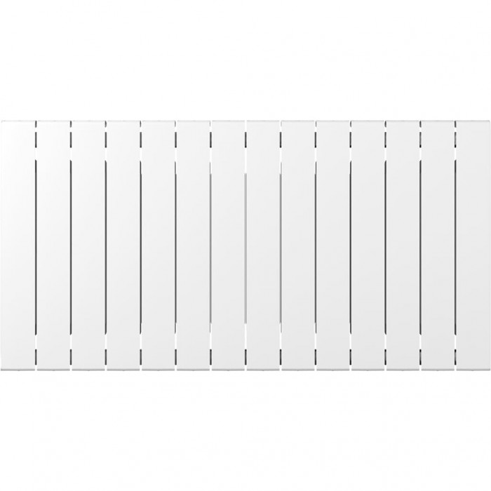 Биметаллический радиатор RIFAR SUPReMO 500, 14 секций, боковое подключение, белый