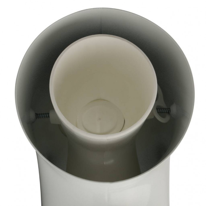 STOUT   Элемент дымохода конденсац. угол 90° DN60/100 м/п с инспекционным окном PP-FE