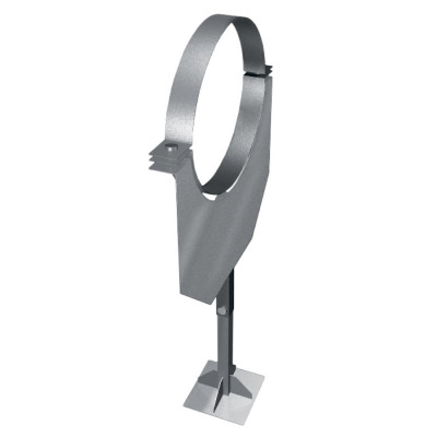 Консоль напольная L300-800, D300, AISI 321 (Вулкан)