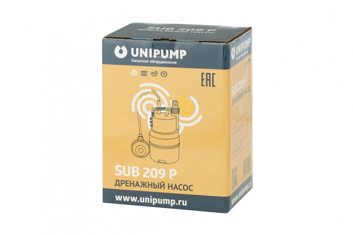 UNIPUMP Насос дренажный SUB 209 P