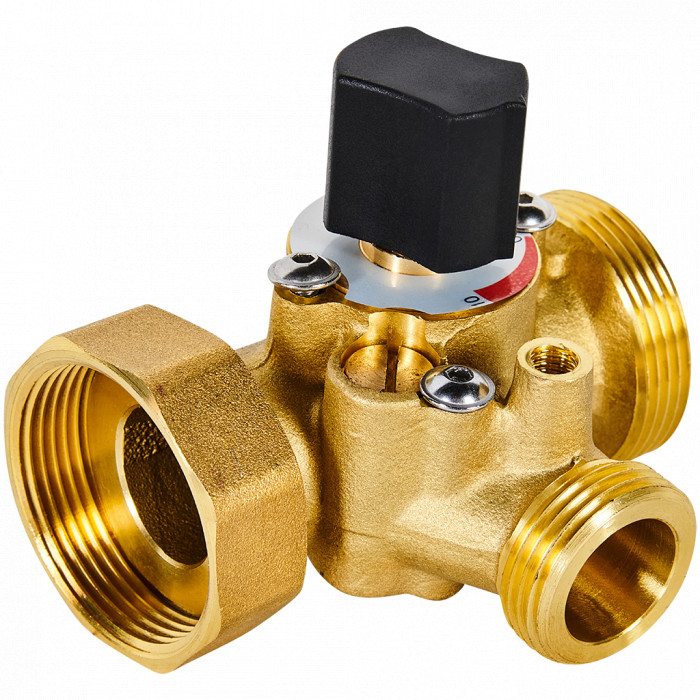 Клапан смесительный 3-ходовой ROMMER для привода для группы RDG-1003, правый