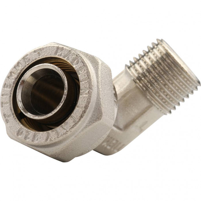 TIEMME Угольник с наружной резьбой (20х2.0х1/2)