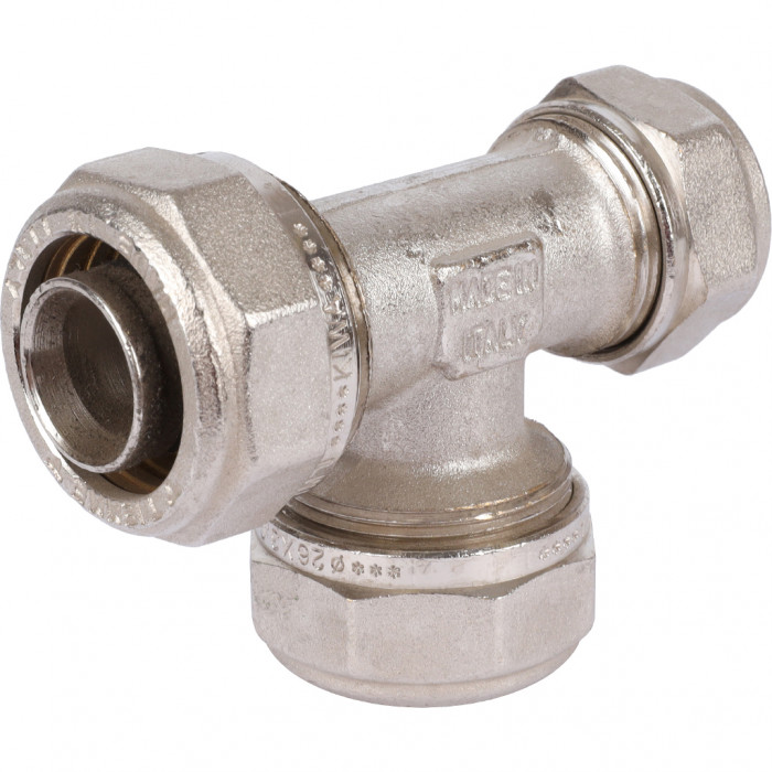 Тройник переходной TIEMME (26.3х26.3х20.2) для металлопластиковых труб винтовой