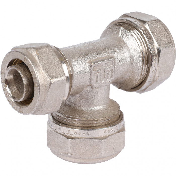 Тройник переходной TIEMME (26.3х26.3х20.2) для металлопластиковых труб винтовой