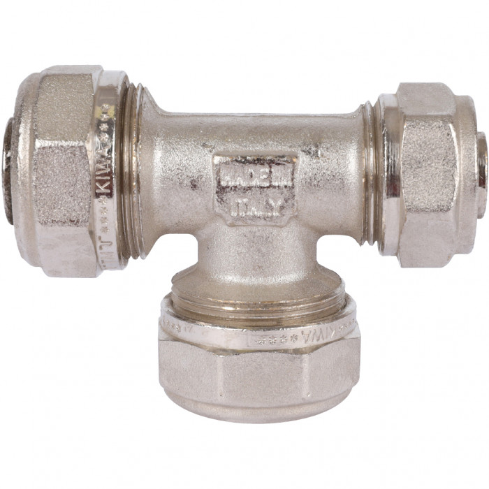 Тройник переходной TIEMME (26.3х26.3х20.2) для металлопластиковых труб винтовой