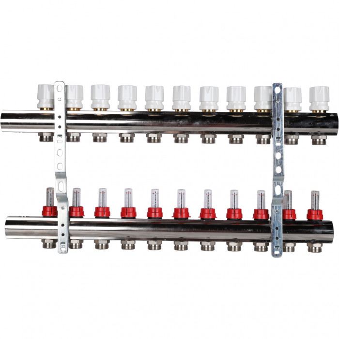 Коллектор в сборе с расходомерами LUXOR CD 477/11