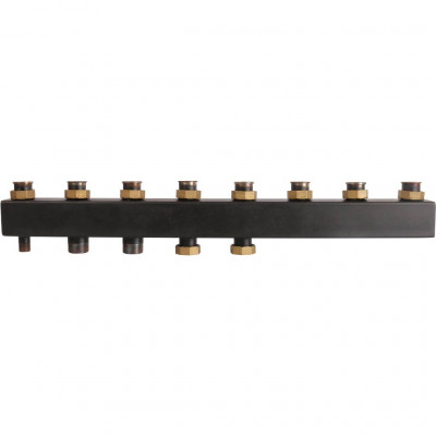 ROMMER RDG-0017 Стальной распределительный коллектор 4(5) отопительных контура 1 1/2