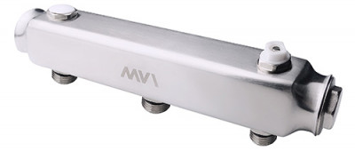 Коллектор из нержавеющей стали MVI, м\ц 100мм, 1&quot;x1/2&quot;, 5 выходов