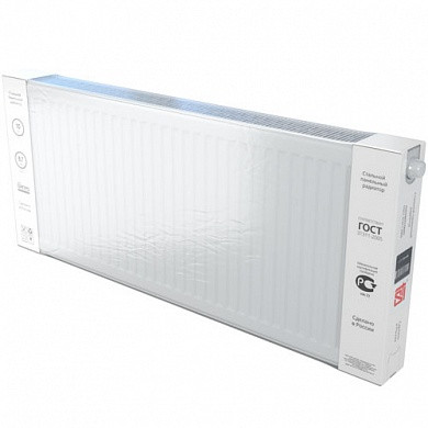 Стальной панельный радиатор STI Ventil Compact 22-500-1200, боковое подключение