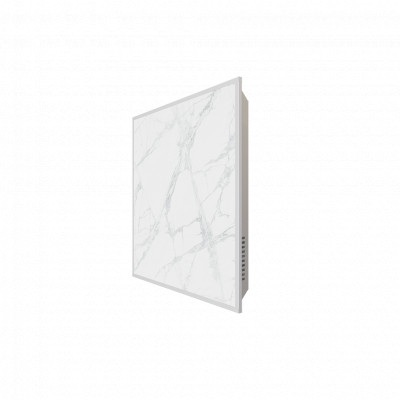 SCT-00WW-006060 STOUT отопительная панель WHITE STONE SCT 60*60 белый гранит / белый корпус