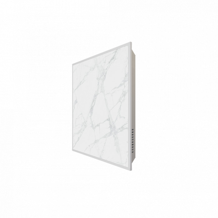 SCT-00WW-006060 STOUT отопительная панель WHITE STONE SCT 60*60 белый гранит / белый корпус