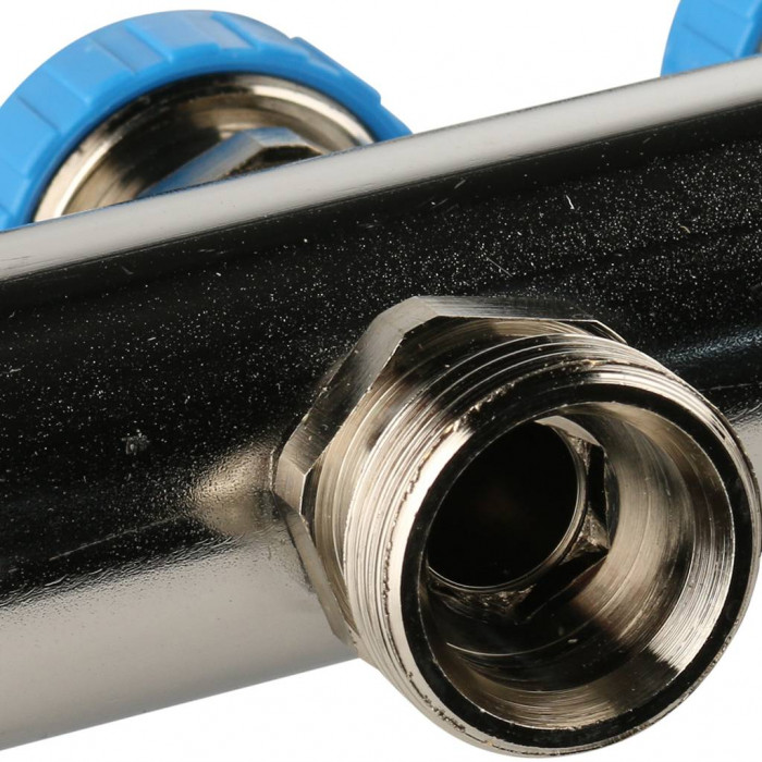 Распределительный коллектор REHAU HKV-D на 8 контуров нержавеющая сталь (12080811002)