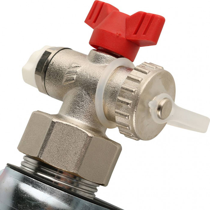 Распределительный коллектор REHAU HKV-D на 8 контуров нержавеющая сталь (12080811002)