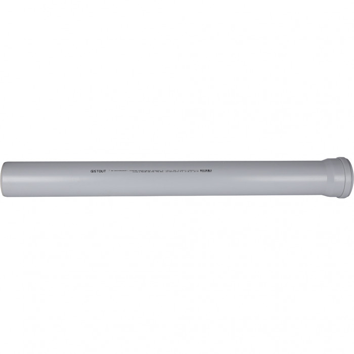 Труба канализационная бесшумная STOUT 110 х 1000 мм