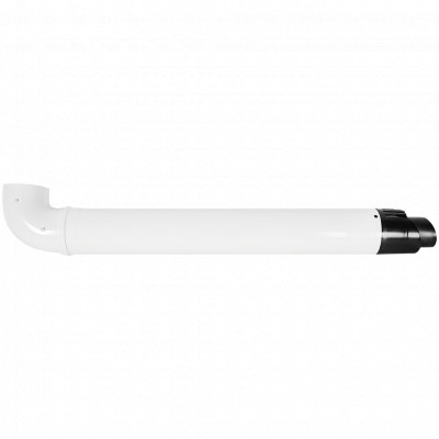 ROMMER RCA-6010-210900 Комплект дымохода СТАНДАРТ 60/100 - 900мм (Baxi (кроме ECO Nova/Classic), Ariston, Vaillant, Viessmann, Kiturami, Mizudo, Beretta, Oasis, Wolf, Haier, Tiberis, DeDietrich, Arderia ) хомут в комплекте + втулка D60 L-50