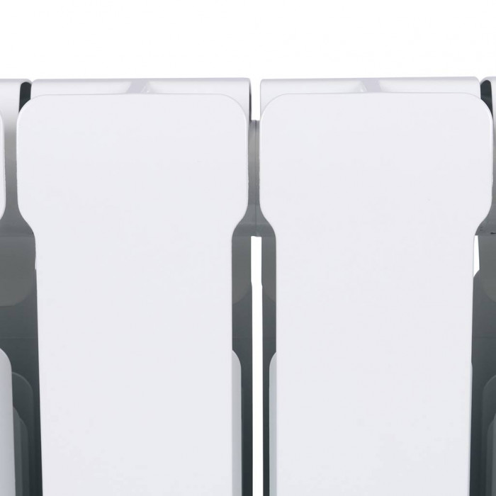 Биметаллический радиатор RIFAR BASE 350, 8 секций, боковое подключение, белый