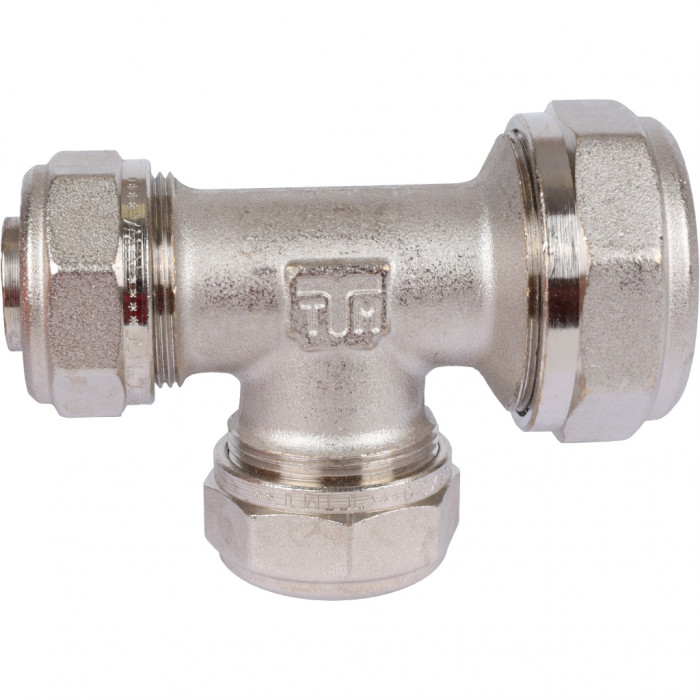 Тройник переходной TIEMME (32.3х26.3х26.3) для металлопластиковых труб винтовой