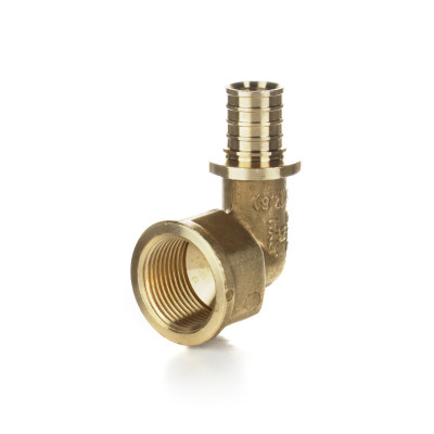 Угольник 90°, Ø 16×3/4&quot; В, латунь