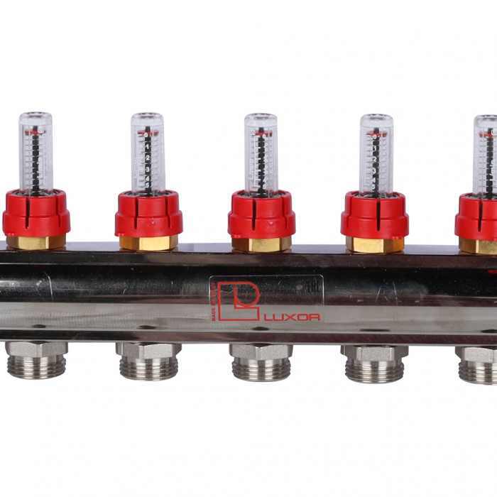 Коллектор в сборе с расходомерами LUXOR CD 477/12