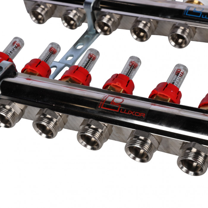 Коллектор в сборе с расходомерами LUXOR CD 477/12