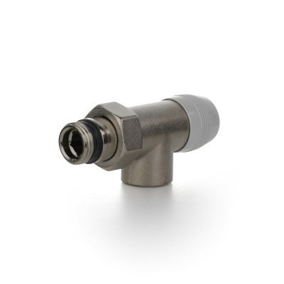 Вентиль отсекающий осевой, НВ 1/2&quot;×1/2&quot;, никелированный