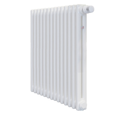 Стальной трубчатый радиатор Zehnder Charleston CH 2056-14 1270 3/4&quot; Ral 9016, боковое подключение