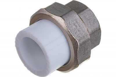 Муфта комбинированная разъёмная (американка) с внутренней резьбой Valfex 25x1" (80/20)