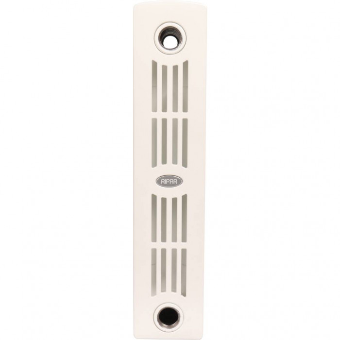 Биметаллический радиатор RIFAR SUPReMO 350, 6 секций, боковое подключение, белый