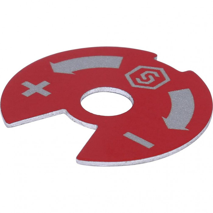 STOUT Синий-красный диск для распределительных коллекторов