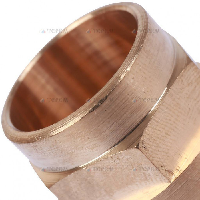 Sanha 4270g переход ВП-ВР, бронза18x1/2, для медных труб под пайку