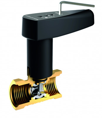 Клапан балансировочный NexusValve Brevis без дренажа, DN 15, 15L
