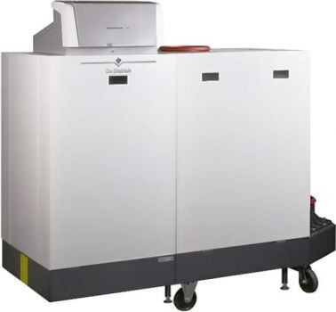 Напольный газовый котел De Dietrich C 340-650 Diematic Evolution (панель управления слева), конденсационный, одноконтурный