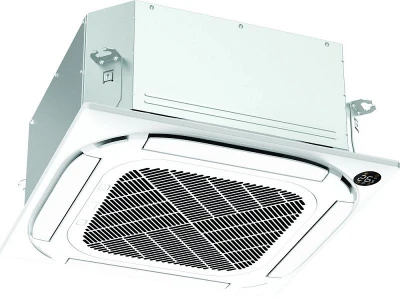 Инверторная компактная кассетная сплит-система ECO ENERGY LESSAR LS-HE12BCWA2/LU-HE12UWA2/LZ-B4COBA