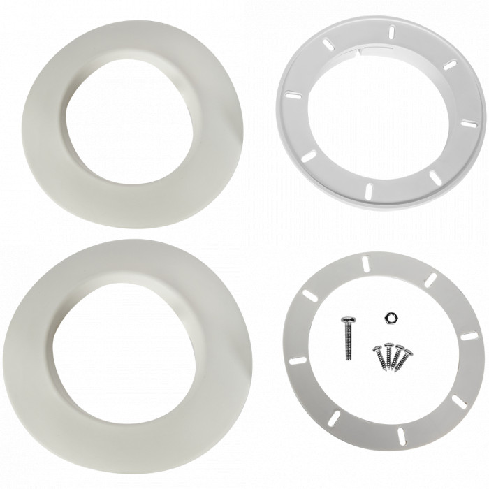 ROMMER RCA-6010-240900 Комплект дымохода СТАНДАРТ 60/100 - 900мм (Bosch, Buderus, Navien S/C/E, Baxi ECO Nova/Classic, Baltur, Fondital ) в комплекте фланец