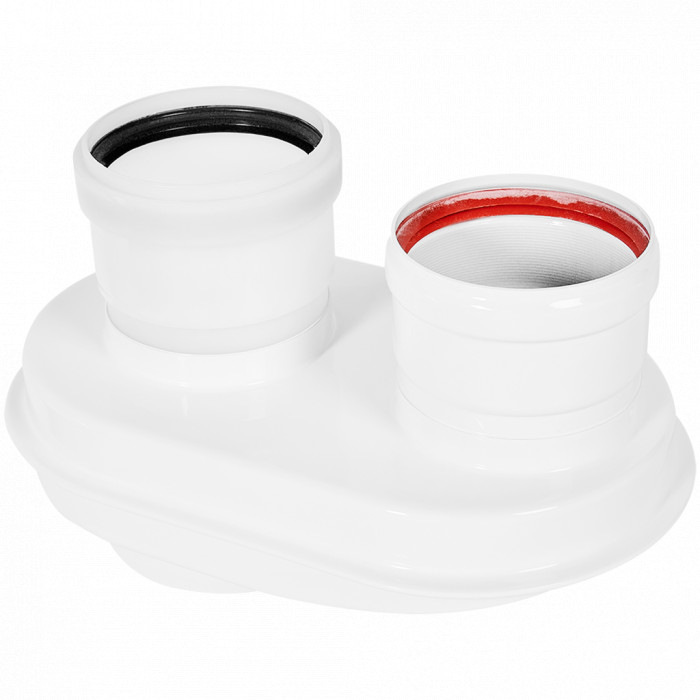 ROMMER RCA-0880-250000 Адаптер моноблочный переход с O60/100 на 80/80 конденсационный