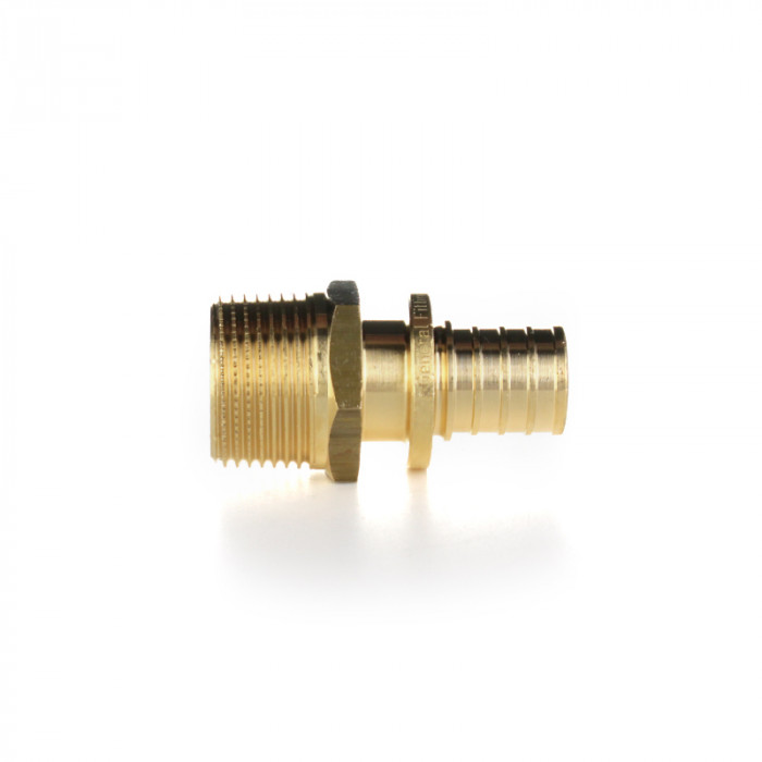 Переходник, Ø 16×1/2" Н, латунь