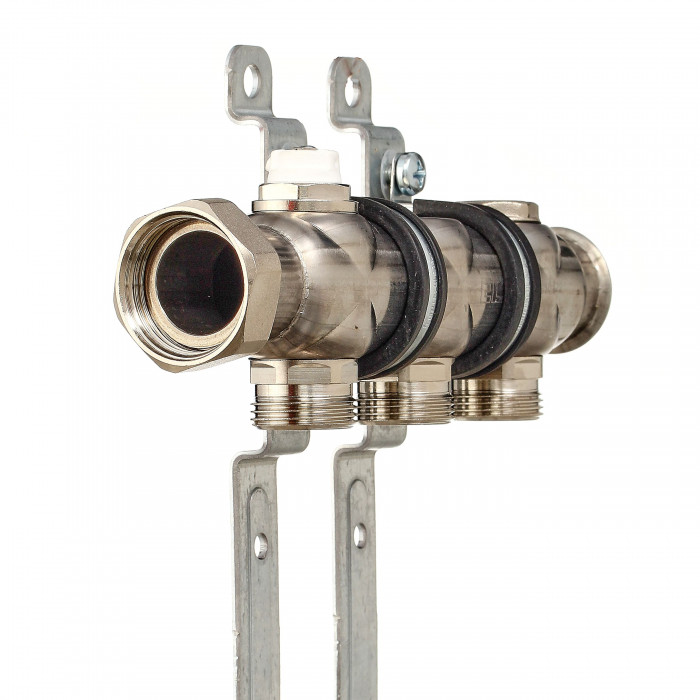 Коллектор из нержавеющей стали на 9 выходов