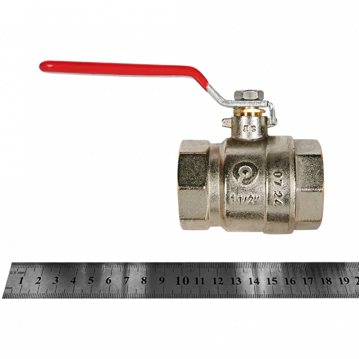 Кран шаровой ROMMER ВР/ВР, ручка рычаг 1 1/2