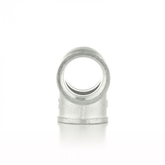 Тройник равнопроходной, ВВВ 1/2", TIN латунь