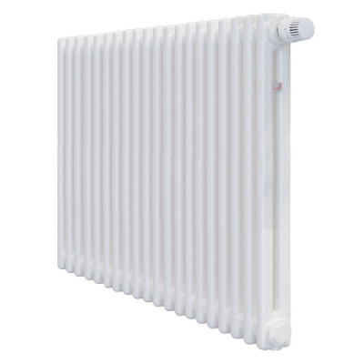 Стальной трубчатый радиатор Zehnder Charleston CH 2056-20 V002 1/2&quot; Ral 9016, нижнее подключение